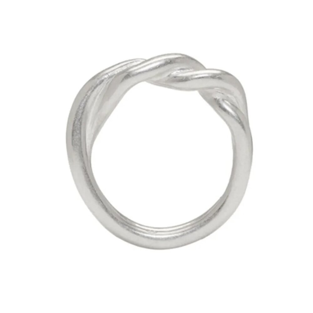 Maison Martin Margiela Silver Twisted Ring